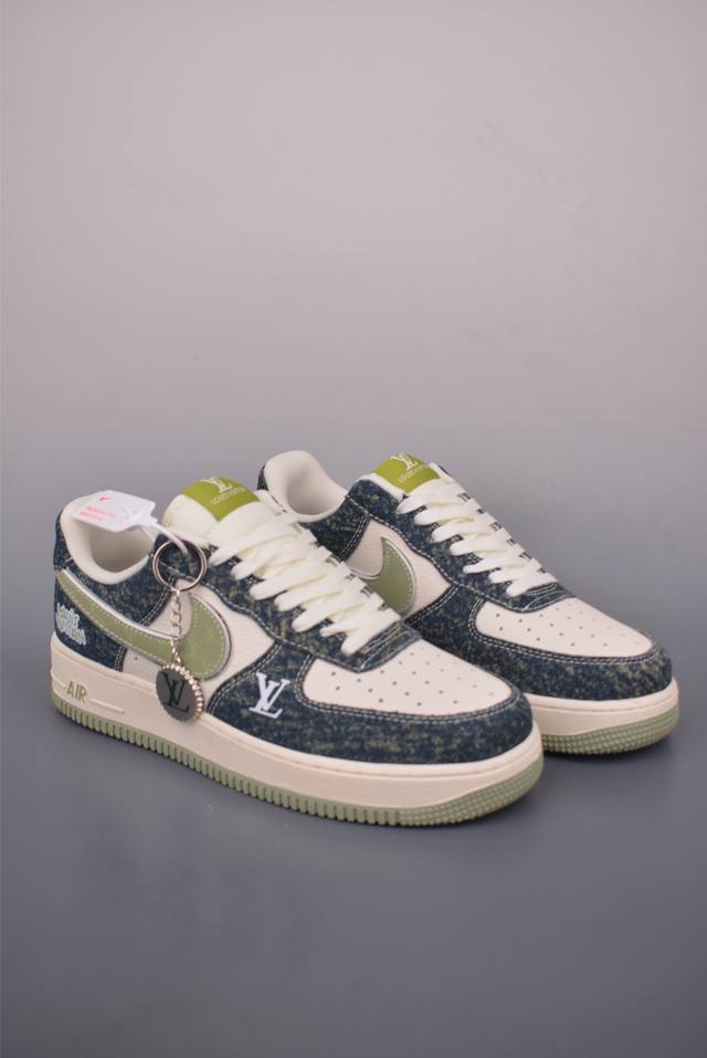 Nike Air Force 1 Low Lv Collaboration. Made with original last and cardboard, th
