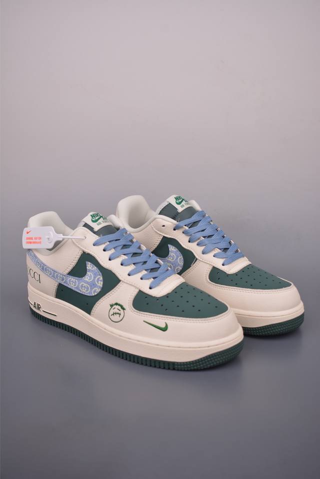 Nike Air Force 1 Low Gucci Collaboration. Made with original last and cardboard,