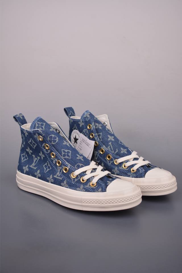Converse X LV Custom Collaboration. Based on the 1970s, this collection features