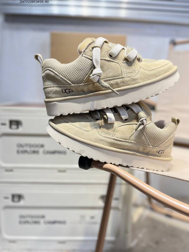 Ugg Snow Boots Waterproof Suede Leather Upper Ugg W Neuel Series Autumn/Winter N