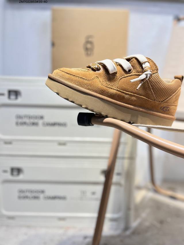 Ugg Snow Boots Waterproof Suede Leather Upper Ugg W Neuel Series Autumn/Winter N