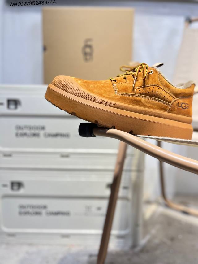 Ugg Snow Boots Waterproof Suede Leather Upper Ugg W Neuel Series Autumn/Winter N