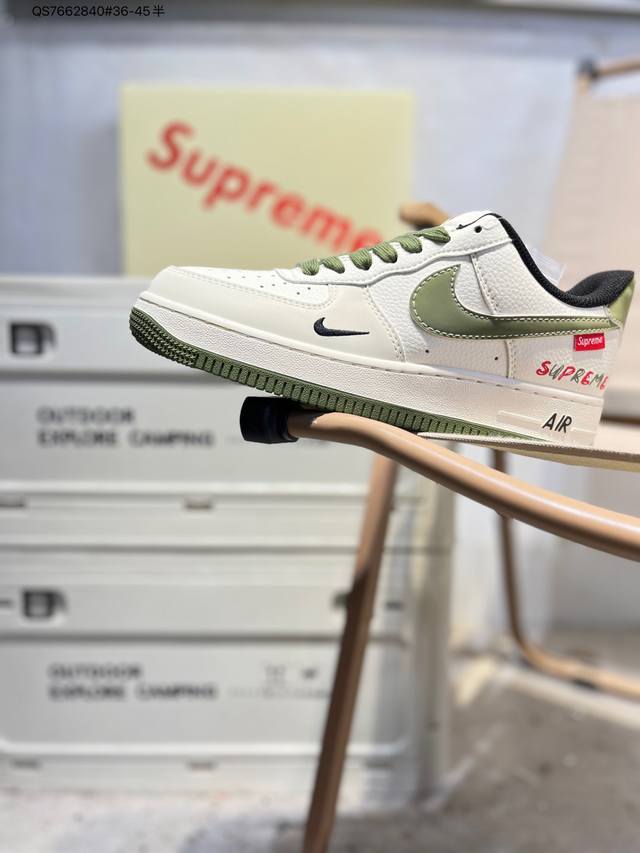 Nk Air Force 1 '07 Low Casual Sneakers #Custom Leather, Original Last and Cardbo