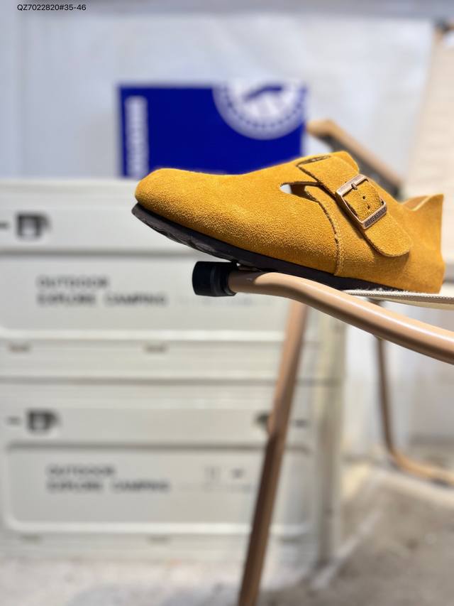 Birkenstock genuine leather cork slippers, an order for export to Korea! Are the