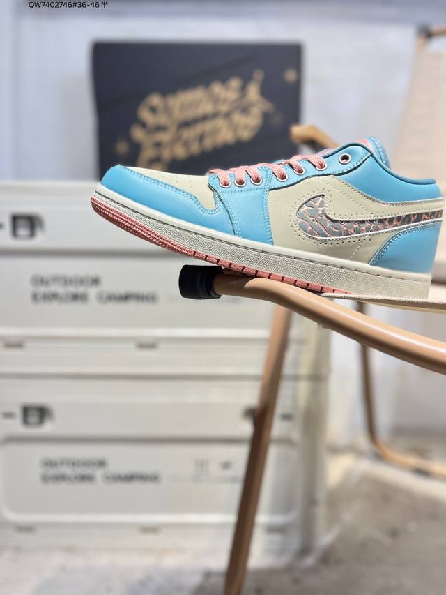 Factory Grade Top Layer Leather Jordan Air Jordan 1 Low AJ1 Basketball Shoes Off