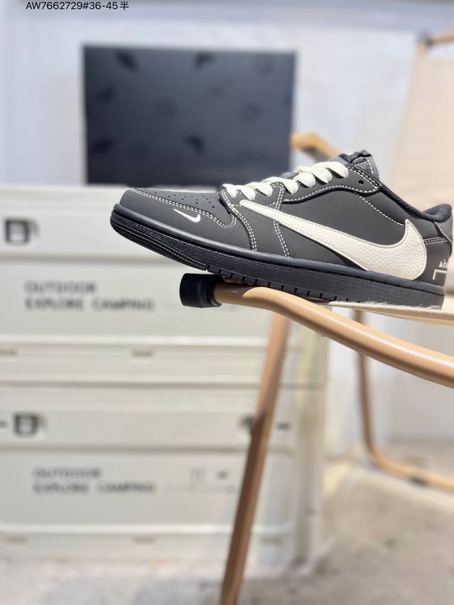 Factory Grade Top Layer Leather Jordan Air Jordan 1 Low AJ1 Basketball Shoes Off