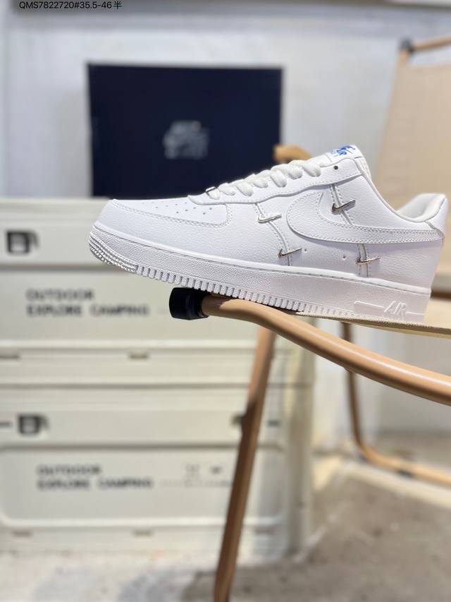 Nike Air Force 1 '07, a versatile casual athletic shoe. Soft, responsive cushion