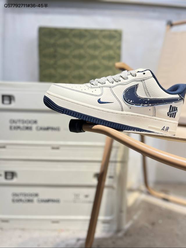 Nk Air Force 1 '07 Low Low-top Casual Sneakers #Custom Leather, Original Last an