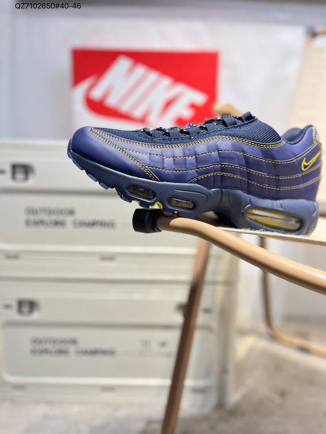 Cdg X Nike Air Max 95 Collaboration Retro Trend Versatile Air Cushioning Running