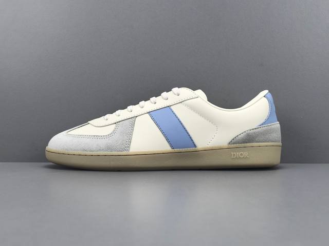 Channel Advantage! Official Version Dior B01 Round Toe Lace-up Low-top Sneakers