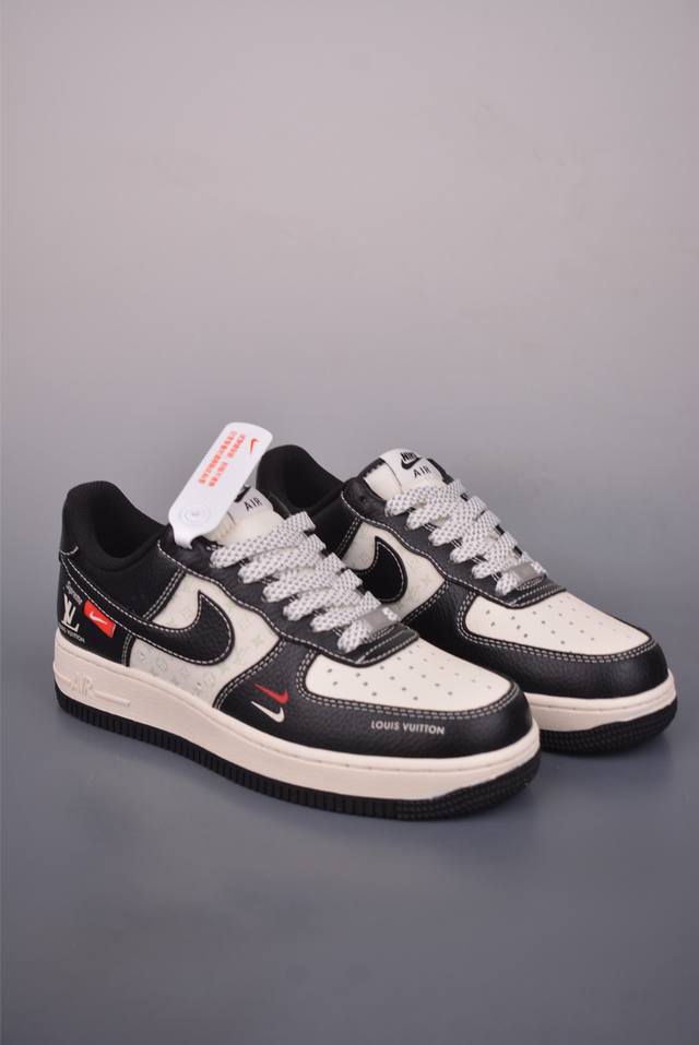 Nike Air Force 1 Low Lv Collaboration. Made with original last and cardboard, th