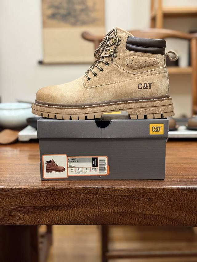 New Arrival Cat Hardman Bulldozer Brand Classic Versatile Outdoor Casual Yellow