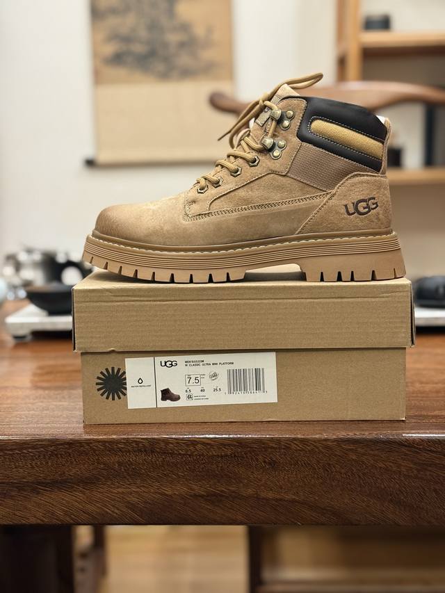 New Arrival# Ugg Autumn/Winter New Plush One-Piece Lining Warm and Heat-Locking