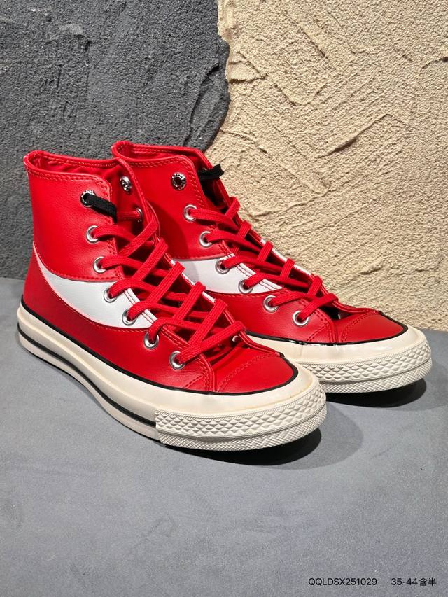 Coca-Cola X Converse Chuck 1970 Coca-Cola Collaboration Retro Leather High-Top C