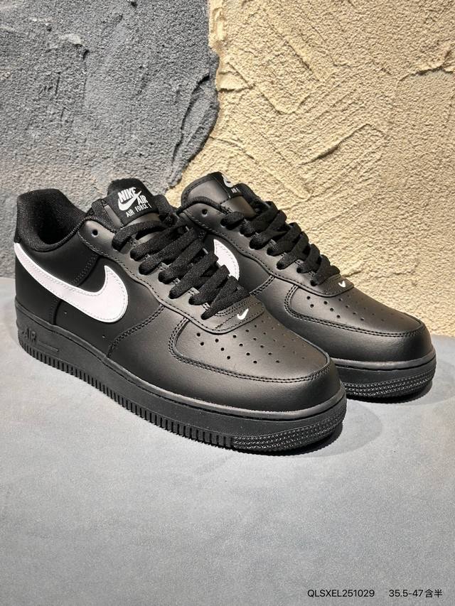 Nike Air Force 1 Low 07. Made with original last and cardboard, this authentic l