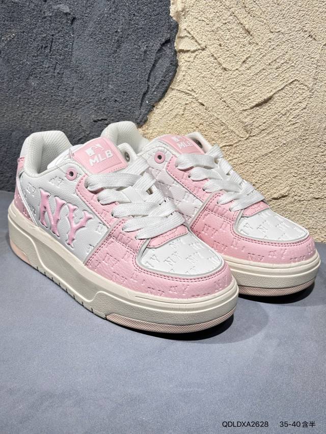 Mlb Official Moon Landing Unisex Couple Retro Breathable Mesh Running Shoes Ny S