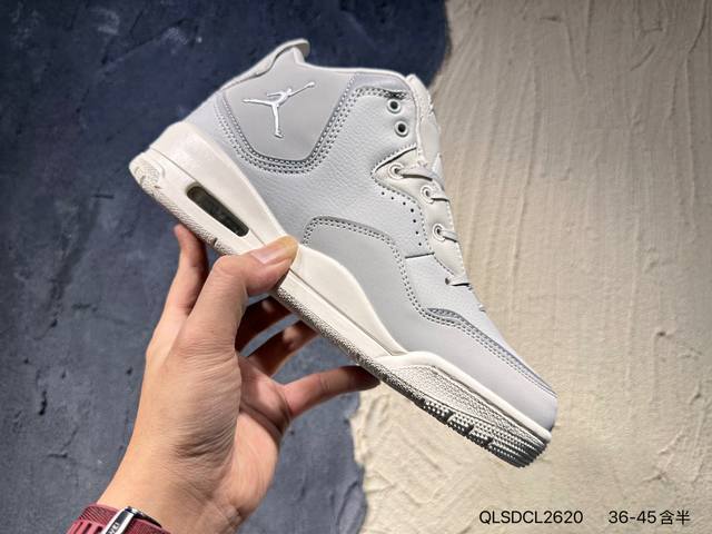 New Arrival Real Shots Air Jordan Courtside 23 Black/White/Purple AJ23 Jordan 23