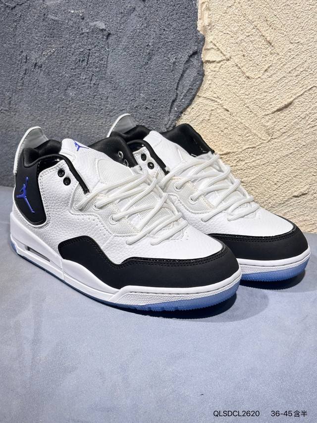 New Arrival Real Shots Air Jordan Courtside 23 Black/White/Purple AJ23 Jordan 23