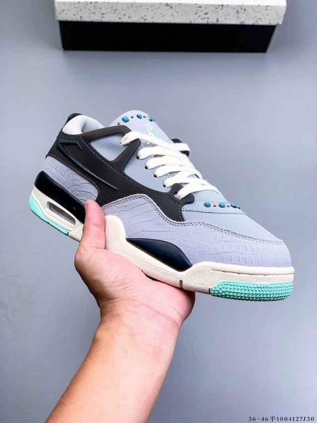 Air Jordan AJ4 RM Remastered Low-Top Retro Basketball Shoes - First Look! Featur