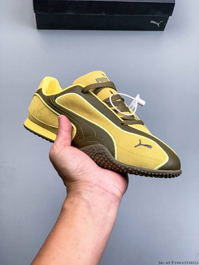 Puma Bella V2 New Leather Retro Versatile Sporty Casual Shoes 4335D23 Ddd