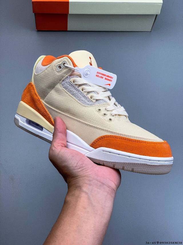 Company-grade top tier! Jordan Air Jordan 3 Retro Tinker Nrg AJ3 Low-top Retro C