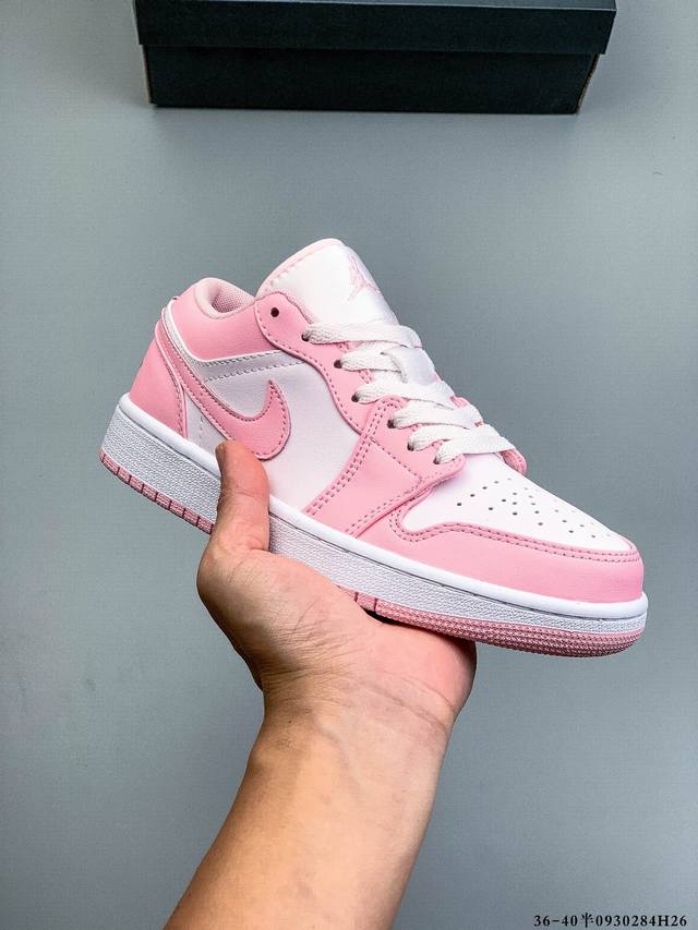 Company Grade Top Grain Leather! Nike Air Jordan 1 Low (AJ1) Trendy Sports Casua