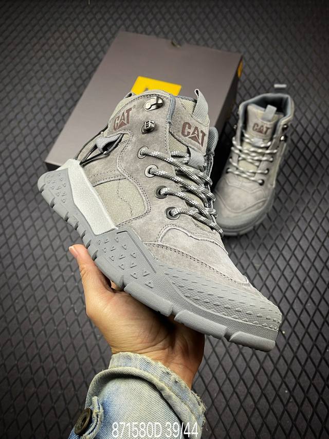 New Arrival Cat Hardman Bulldozer Brand Classic Versatile Outdoor Mid-Top Casual