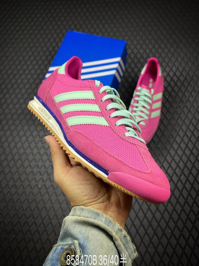 B Company Grade Adidas SL 72 0g Adidas Originals Retro Casual Running Shoes Item