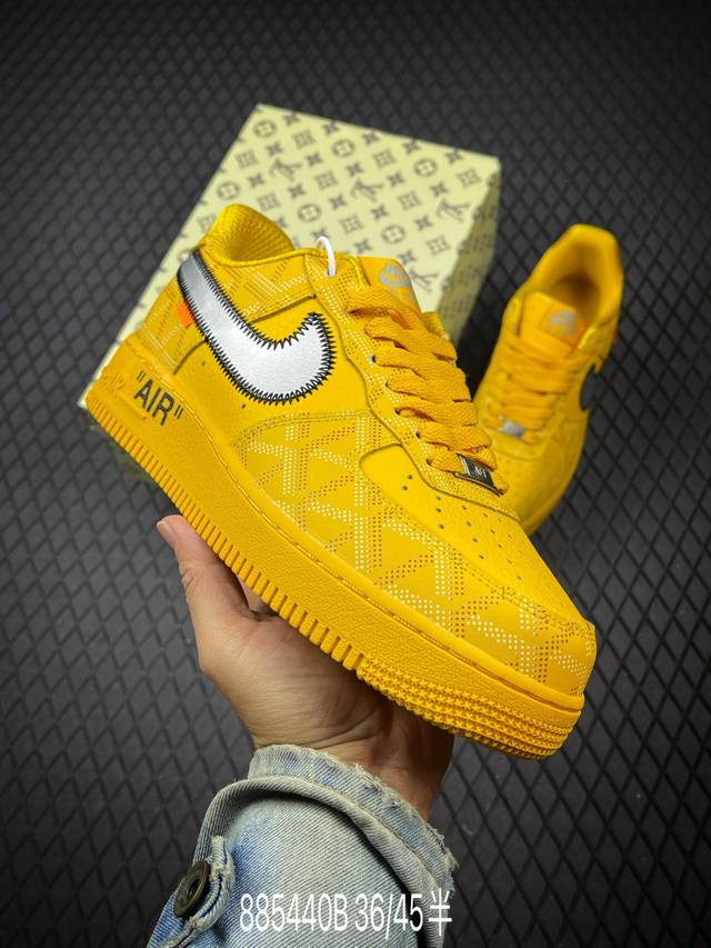 B Air Force 1 Low DIY Custom Stone Island Beige/Black Deconstructed Original Las