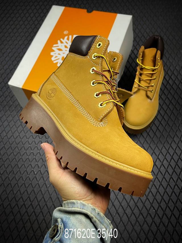 E Timberland Outdoor High-Top Thick-Soled Casual Shoes Series, Guangdong Factory
