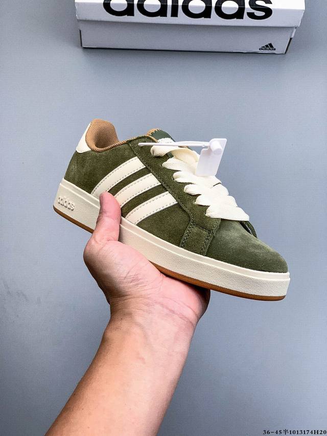 Authentic label, half size! Adidas Grand Courtbeat Base 00S New Arrival Versatil