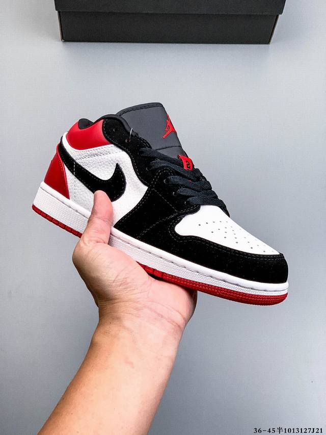 Genuine Nike Air Jordan Low 1 Low-top Classic Casual Shoes 1013127J21 Ddd