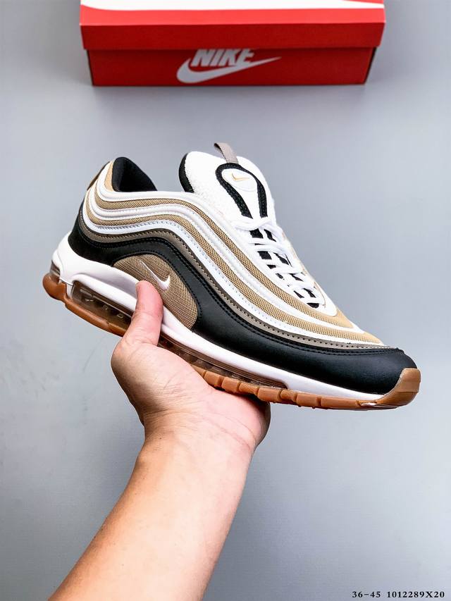 Nike Air Max 97 Bullet Series Full-Length Air Cushion Classic Sports and Casual