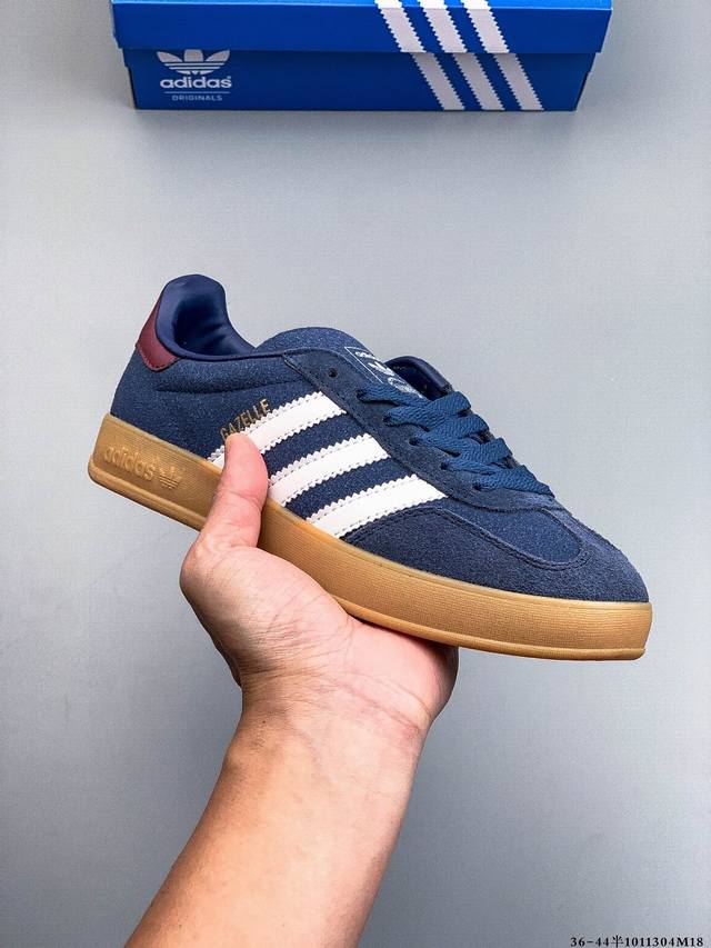 Authentic label, half size! Adidas Gazelle low-top retro versatile casual sports
