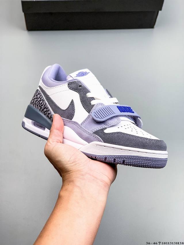 Company-grade top-tier! Jordan Legacy 312 Low, hybrid low-top casual basketball