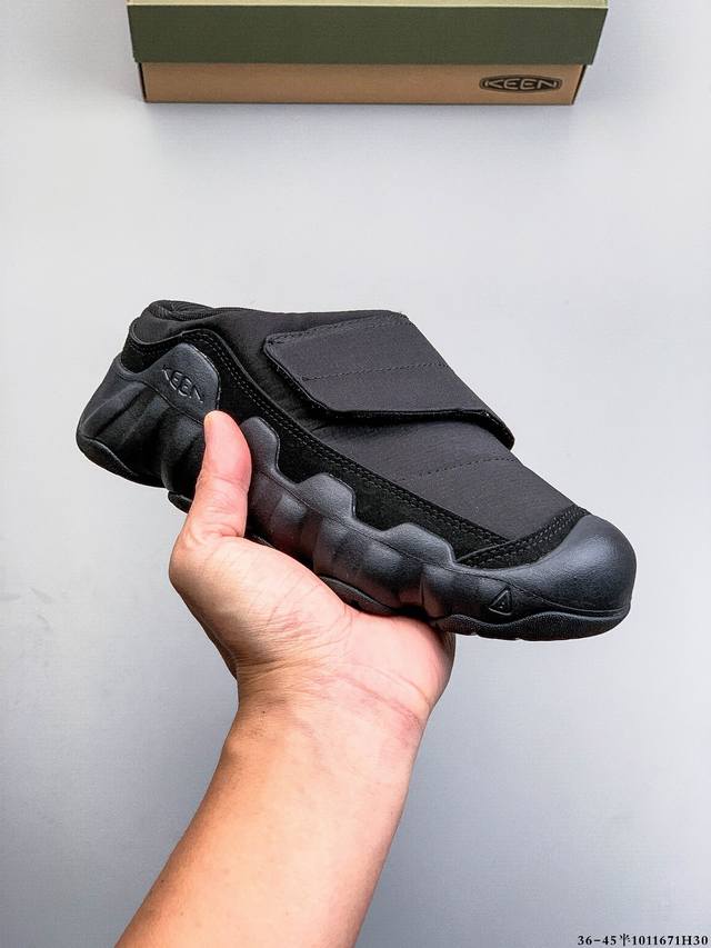 Company Grade! Keen Howser Iii Slide Autumn/Winter Warm Slip-on Furry Shoes with