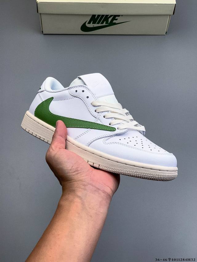 Company Grade Top Grain Leather! Nike Air Jordan 1 Low (AJ1) Trendy Sports Casua