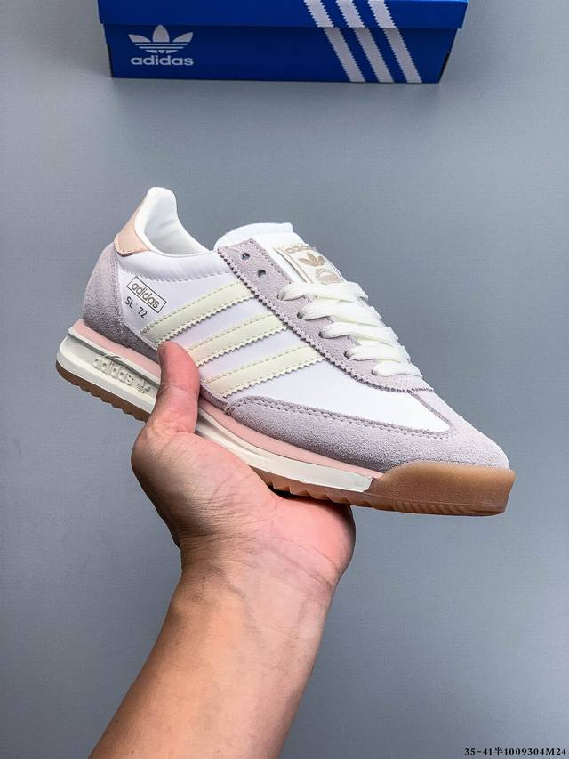 Company Grade! A completely redesigned version of the Adidas SL 72 Rs, this retr