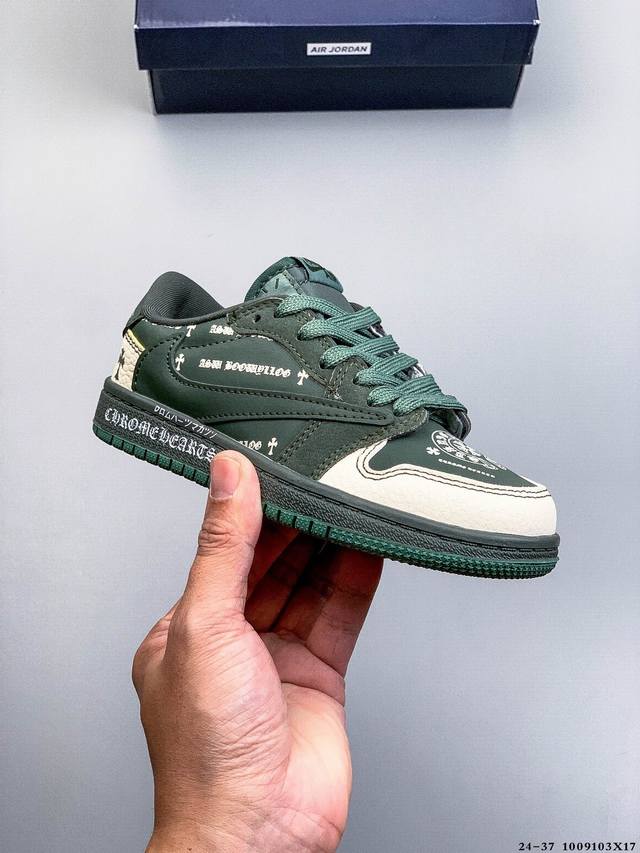 Nike Air Jordan Low 1, Low-top, Reverse Swoosh, Labubu collaboration, versatile