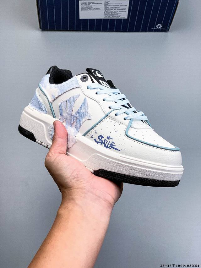 Company-grade [Custom Sneakers] Mlb New York Yankees Trendy Street Graffiti Spra