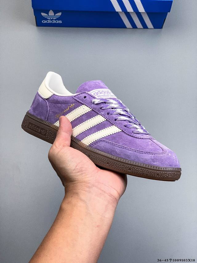 Company Grade! Adidas Handball Spezial Fashion Casual Sneakers 9103X18 Ddd