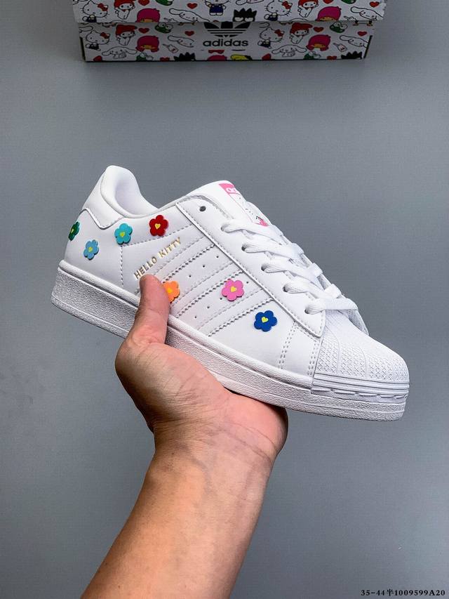 Company Grade! Adidas Superstar Shell Toe Classic Versatile Casual Sneakers 9599