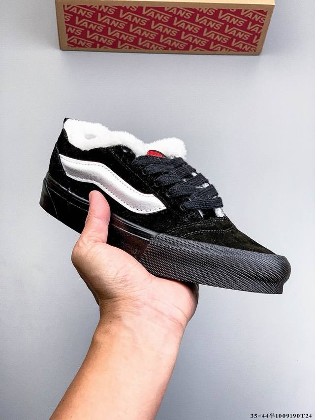 Fleece-lined! Vans Vault Knu-Skool Vr3 Lx Low-top Casual Sneakers 9 T24 Ddd