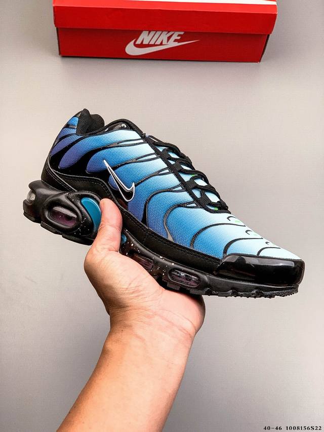 Nike Air Max Plus Classic Cushioning Durable Breathable Versatile Casual Running