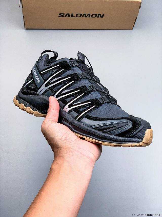 Salomon Xa Pro 3D Adv Outdoor Trail Running Shoes. The upper features Sensifit t