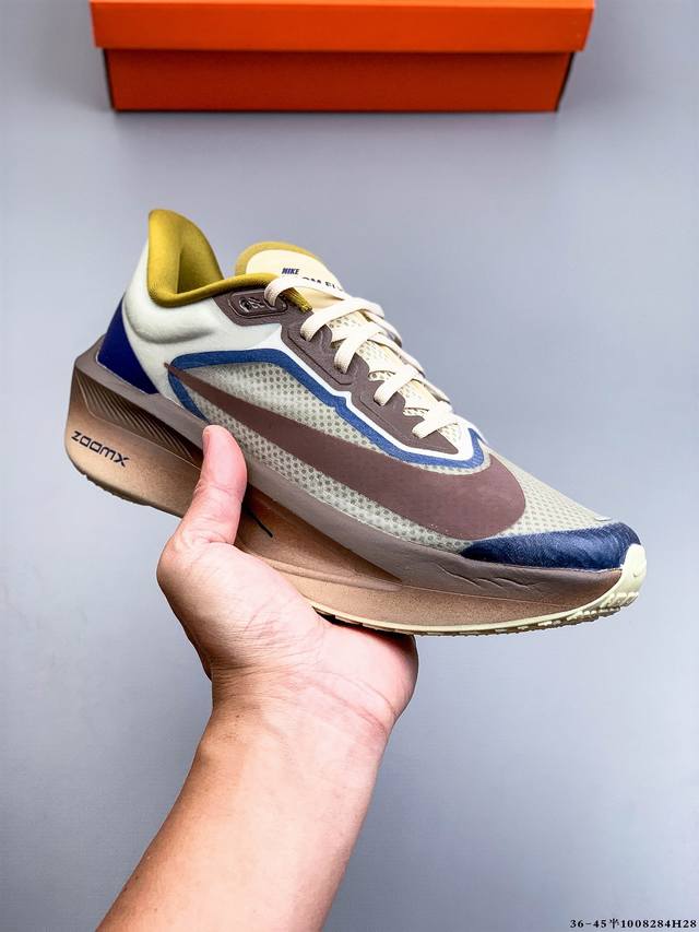 Company Grade! Nike Zoom Fly 6 Racing Series Low-Top Lightweight Cushioning Brea