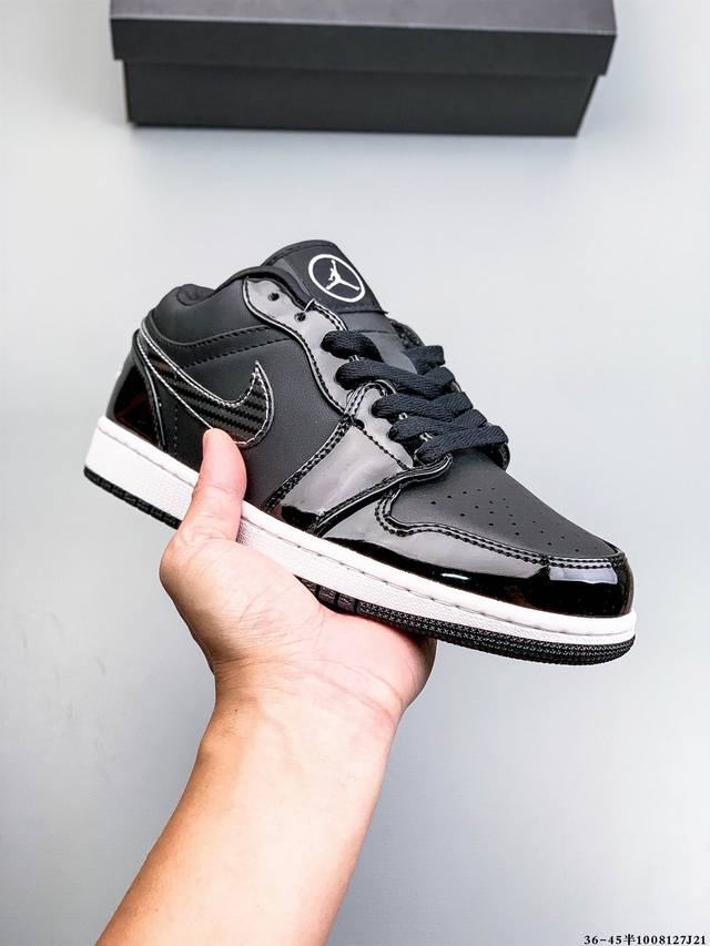 Authentic label, half size! Nike Air Jordan Low 1 Classic Casual Shoes 8127J21 D