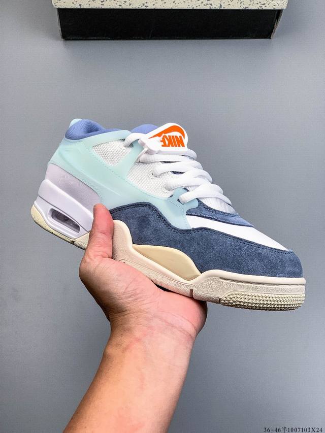 Air Jordan AJ4 RM Remastered Low-Top Retro Basketball Shoes - First Look! This s