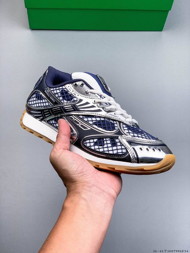 Company Grade! Bottega Veneta's latest Orbit series retro mesh casual sneakers f