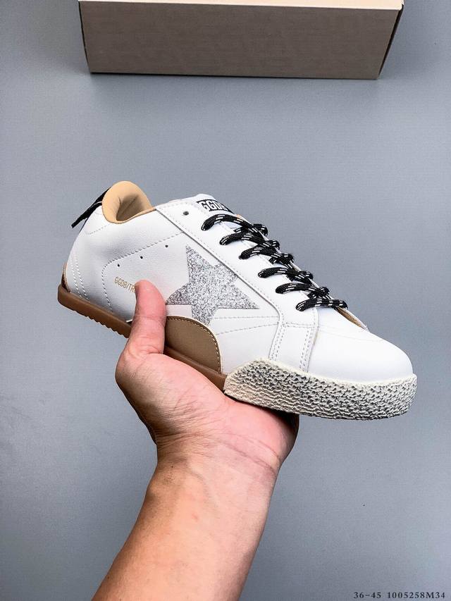 Ggdb Golden Goose Super Star series distressed sneakers are a viral sensation on